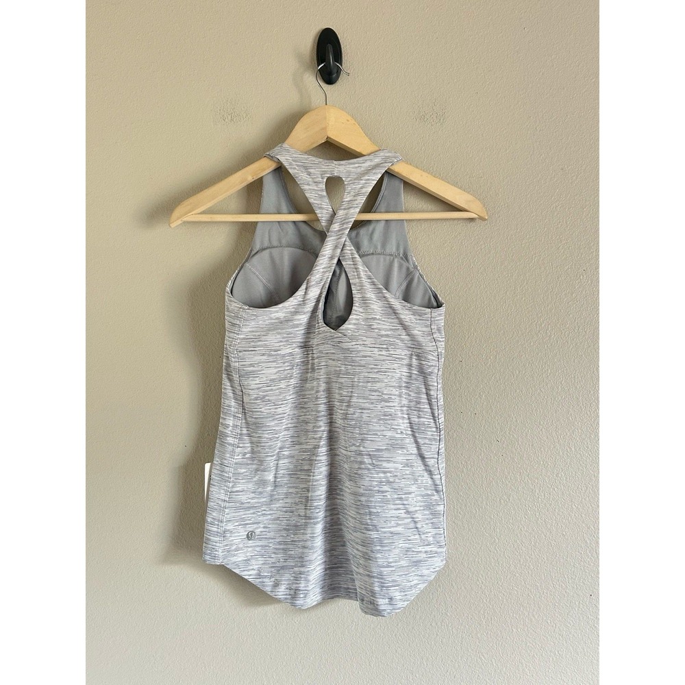 Lululemon Sweat‎ Reps 2 In 1 Tank in Wee Are From Space Nimbus padding 6 NWT